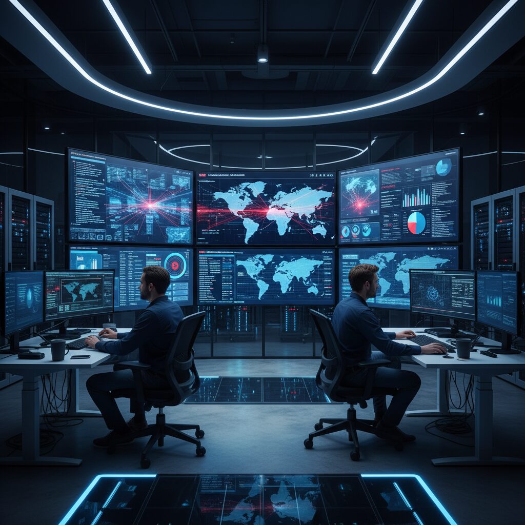 Centre de surveillance cybersécurité