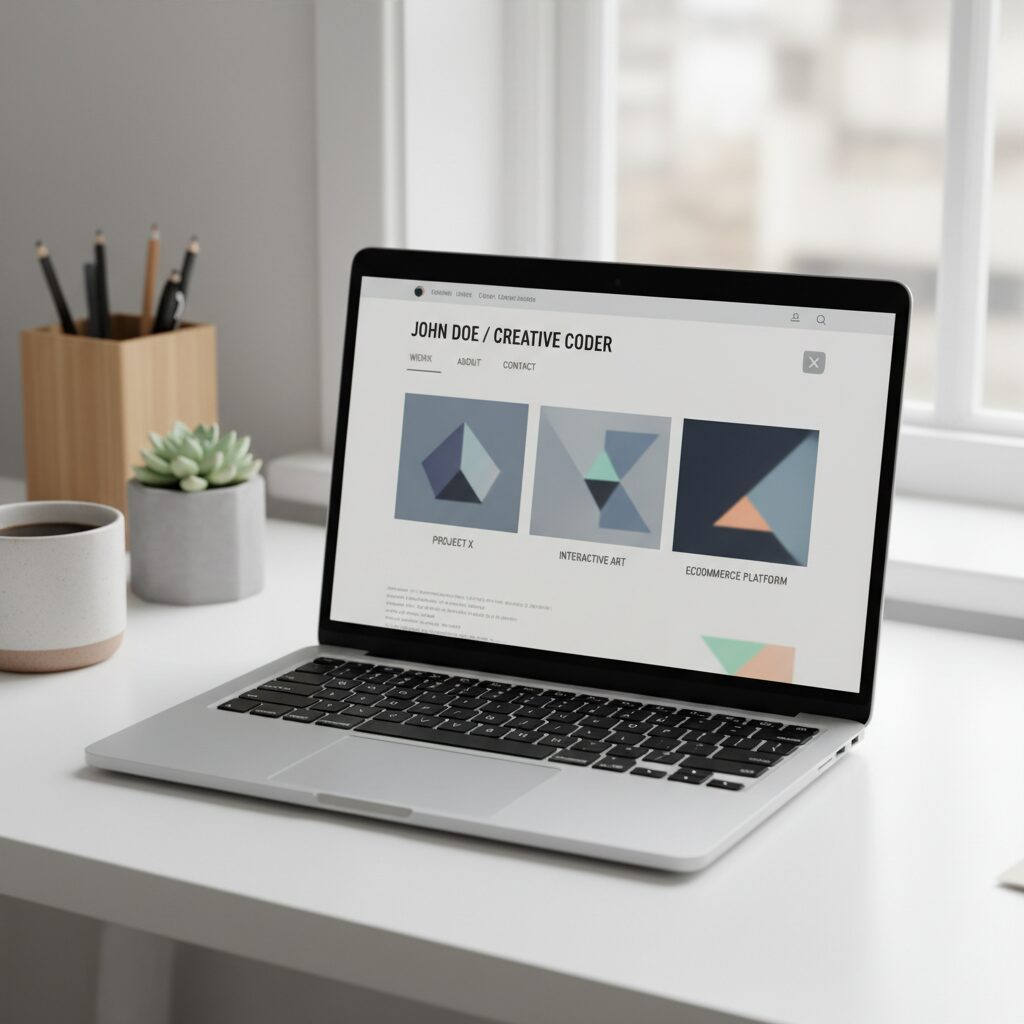 Portfolio de développeur web