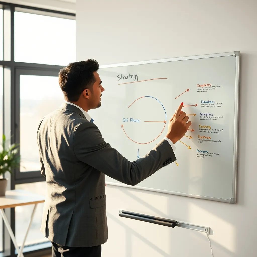 Planifier les étapes de l'acculturation IA sur un tableau structuré facilite l'adhésion des équipes