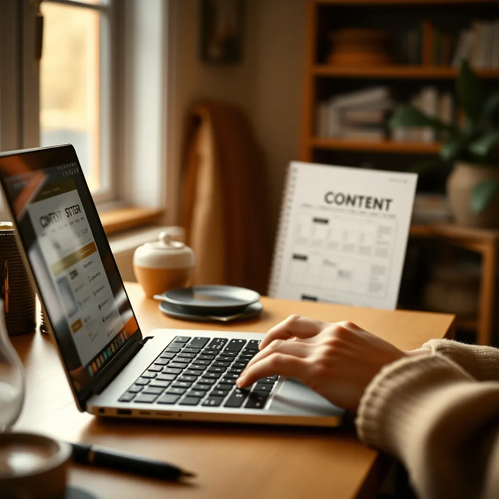 Planification d'un calendrier éditorial pour le content marketing