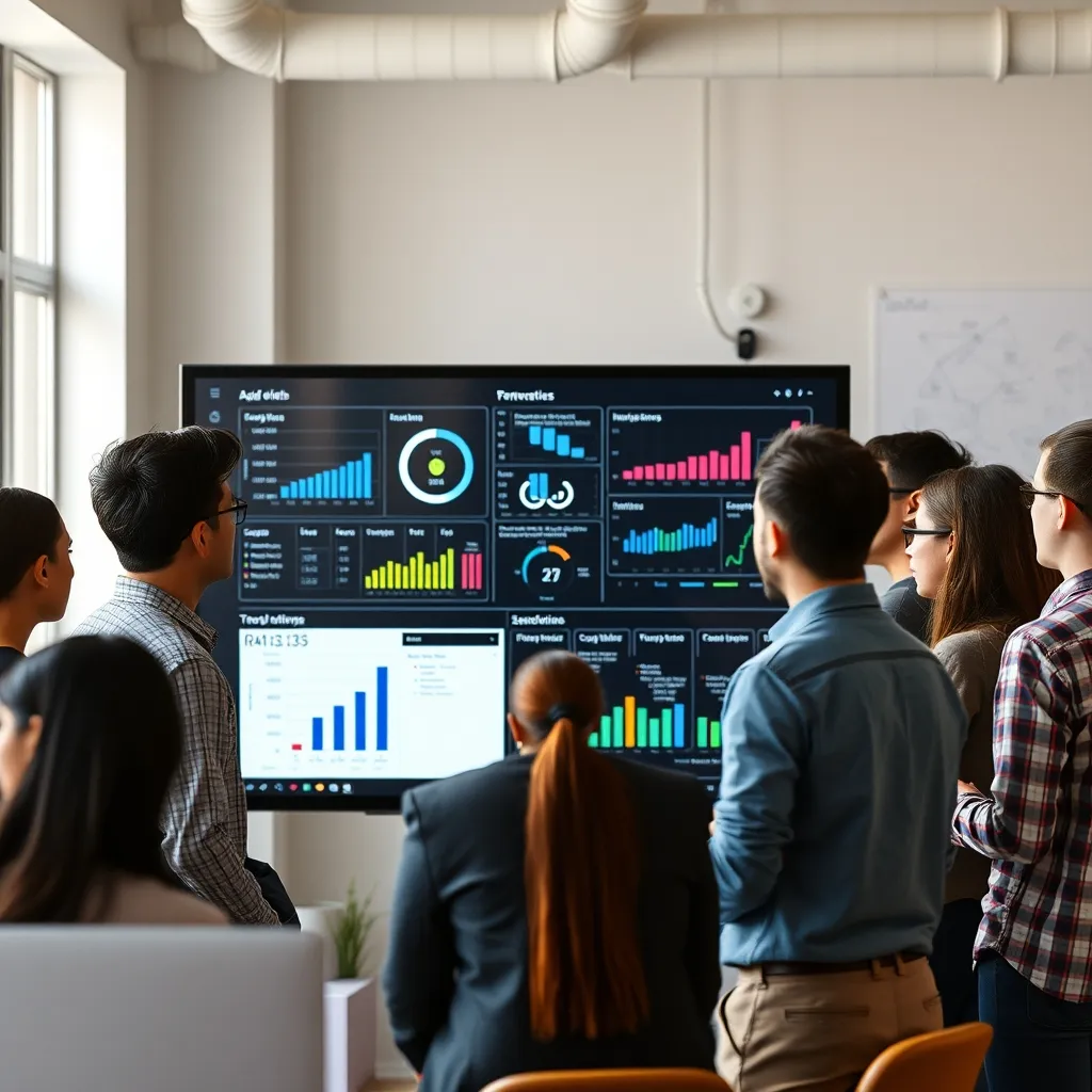 Travail en équipe sur un projet d'intelligence artificielle lors d'un stage en startup