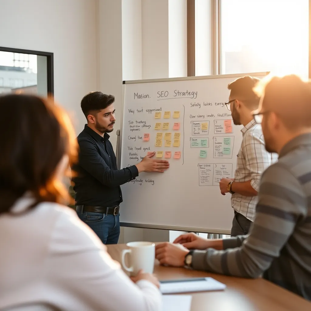 Élaboration d'une stratégie SEO complète intégrant les outils d'intelligence artificielle