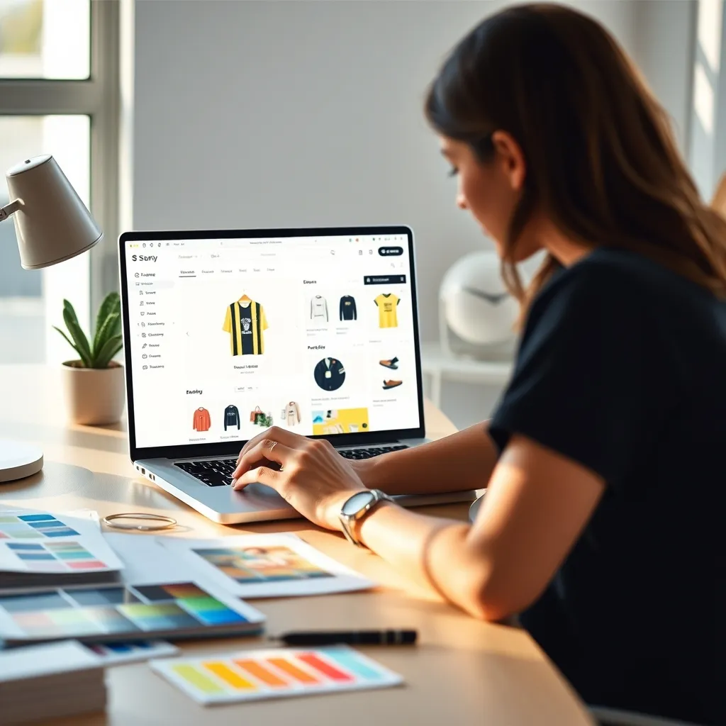 L'éditeur visuel Shopify permet de personnaliser chaque section sans coder