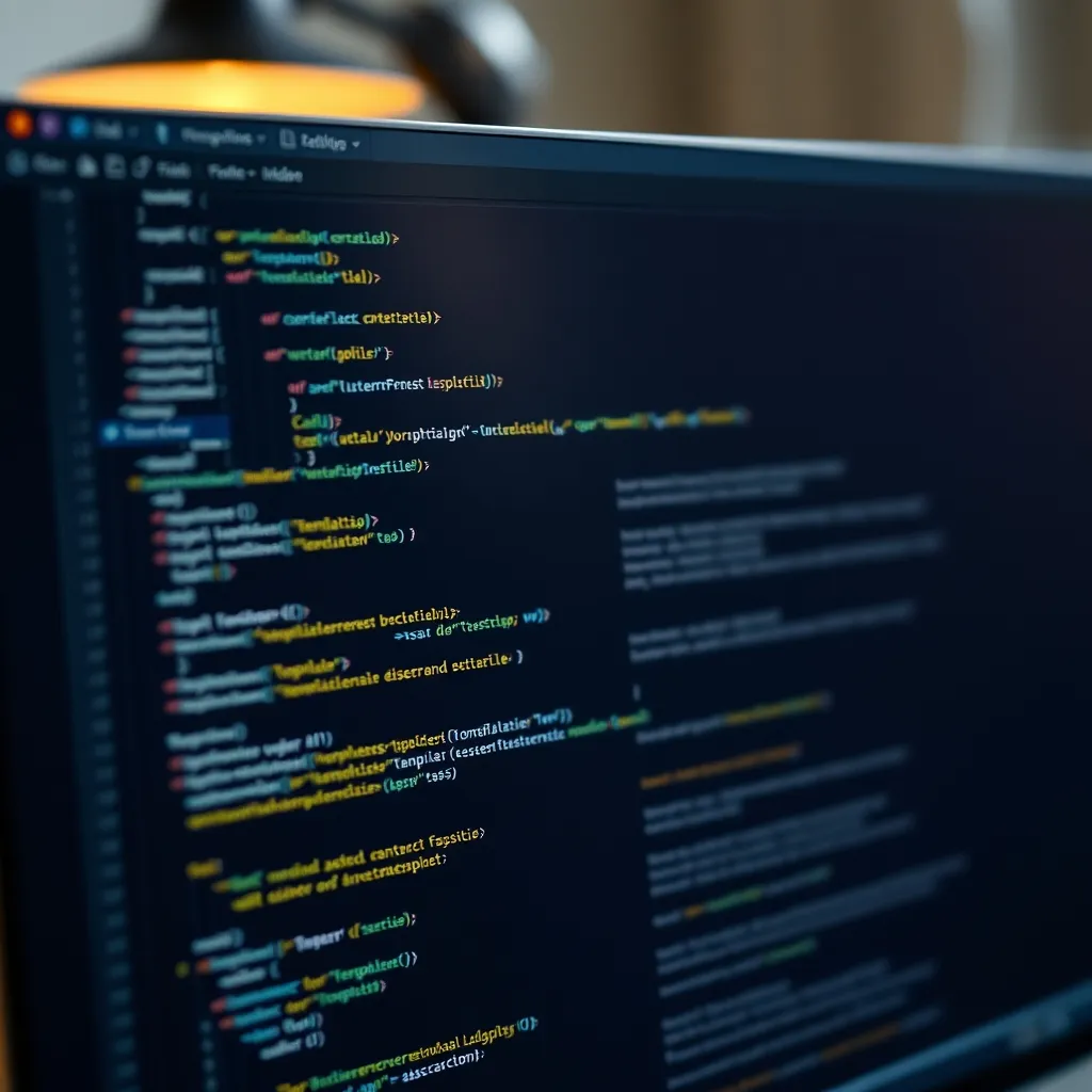 Fichiers template PHP WordPress ouverts dans un éditeur de code avec coloration syntaxique