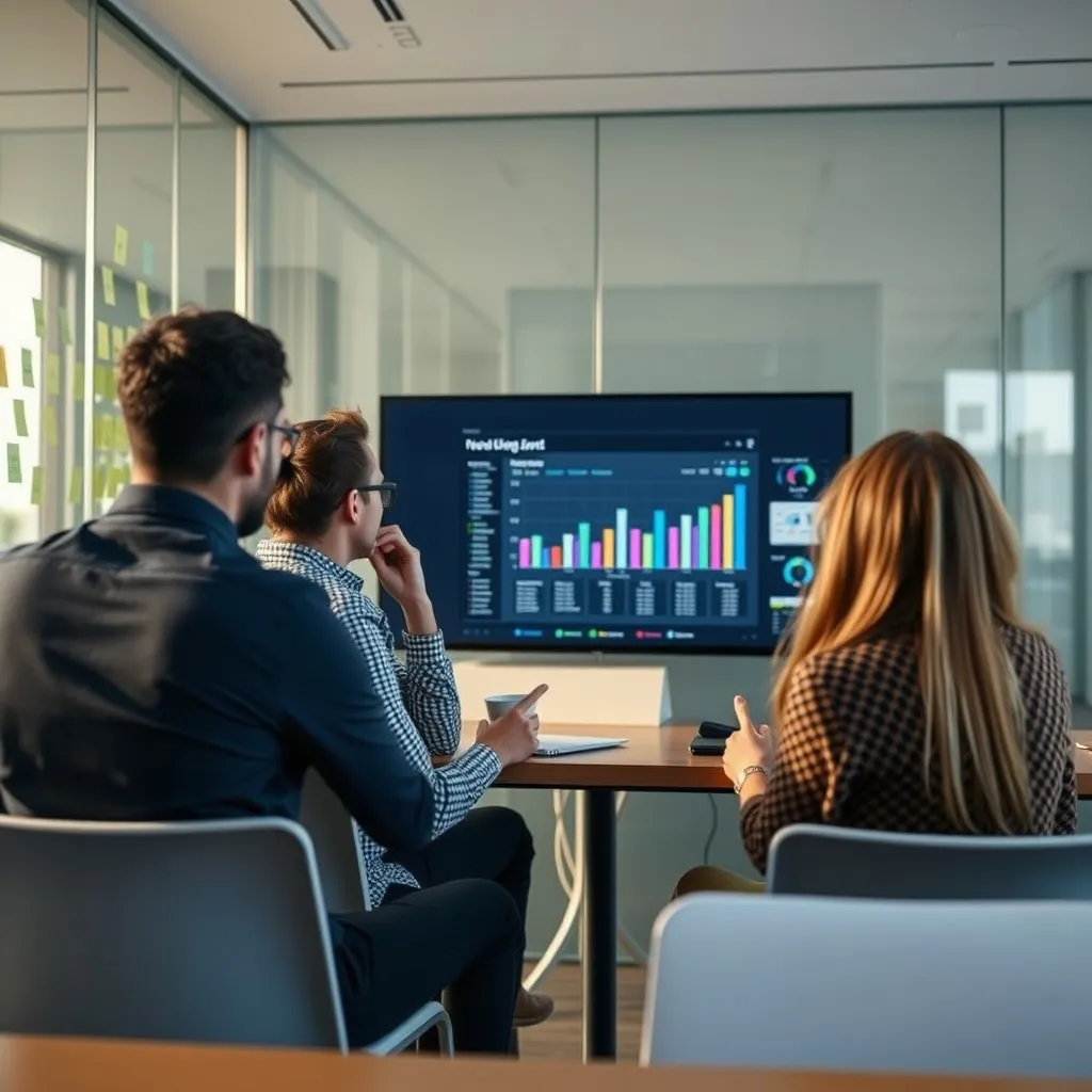 Les apprenants en data analyse présentent leurs tableaux de bord lors du demo day