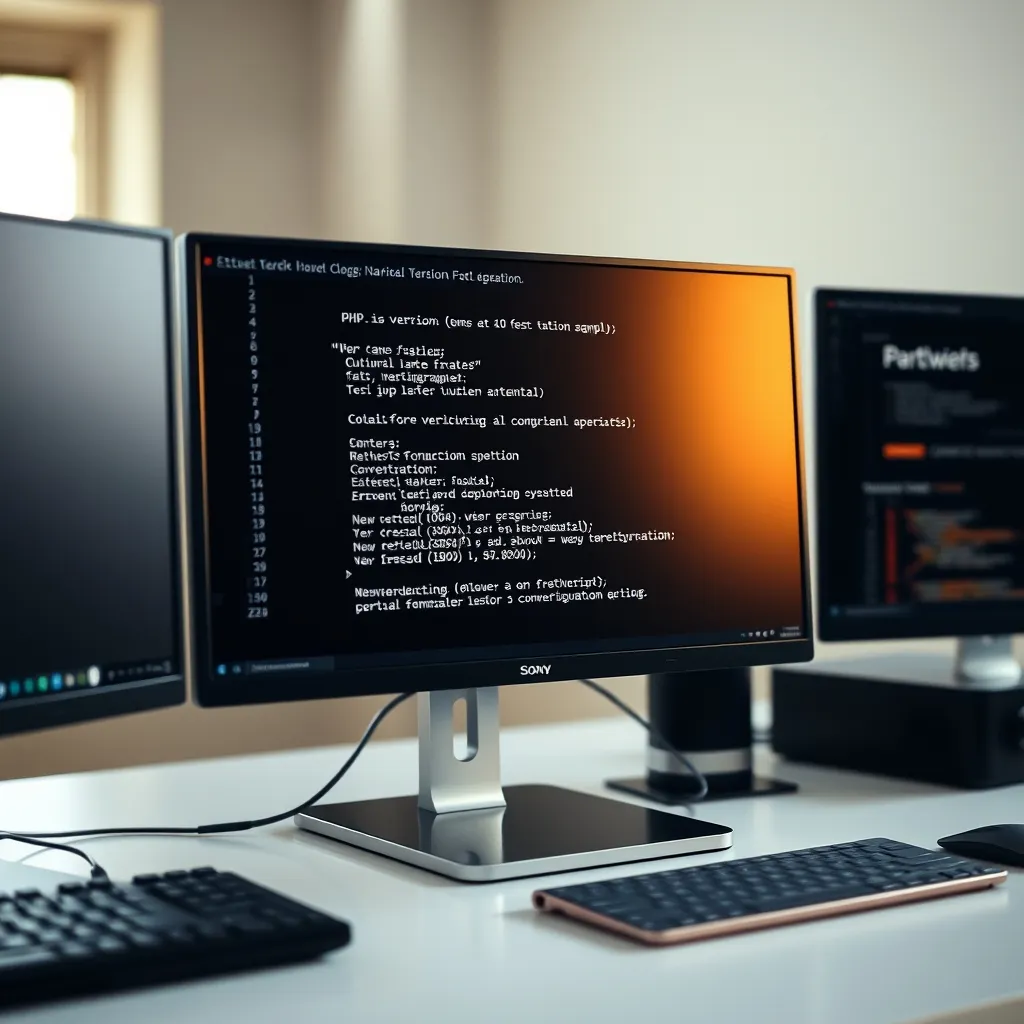 Installation de PHP 8 sur Windows via le terminal de commandes