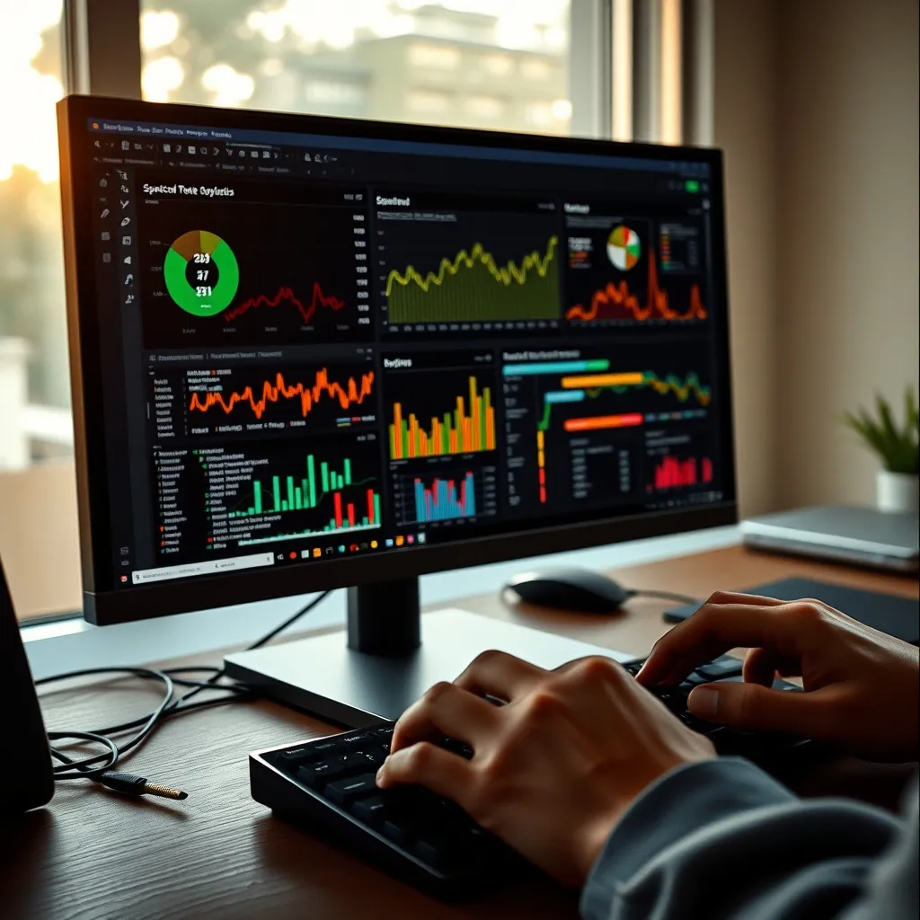 Visualisation de statistiques sportives dans une interface React moderne