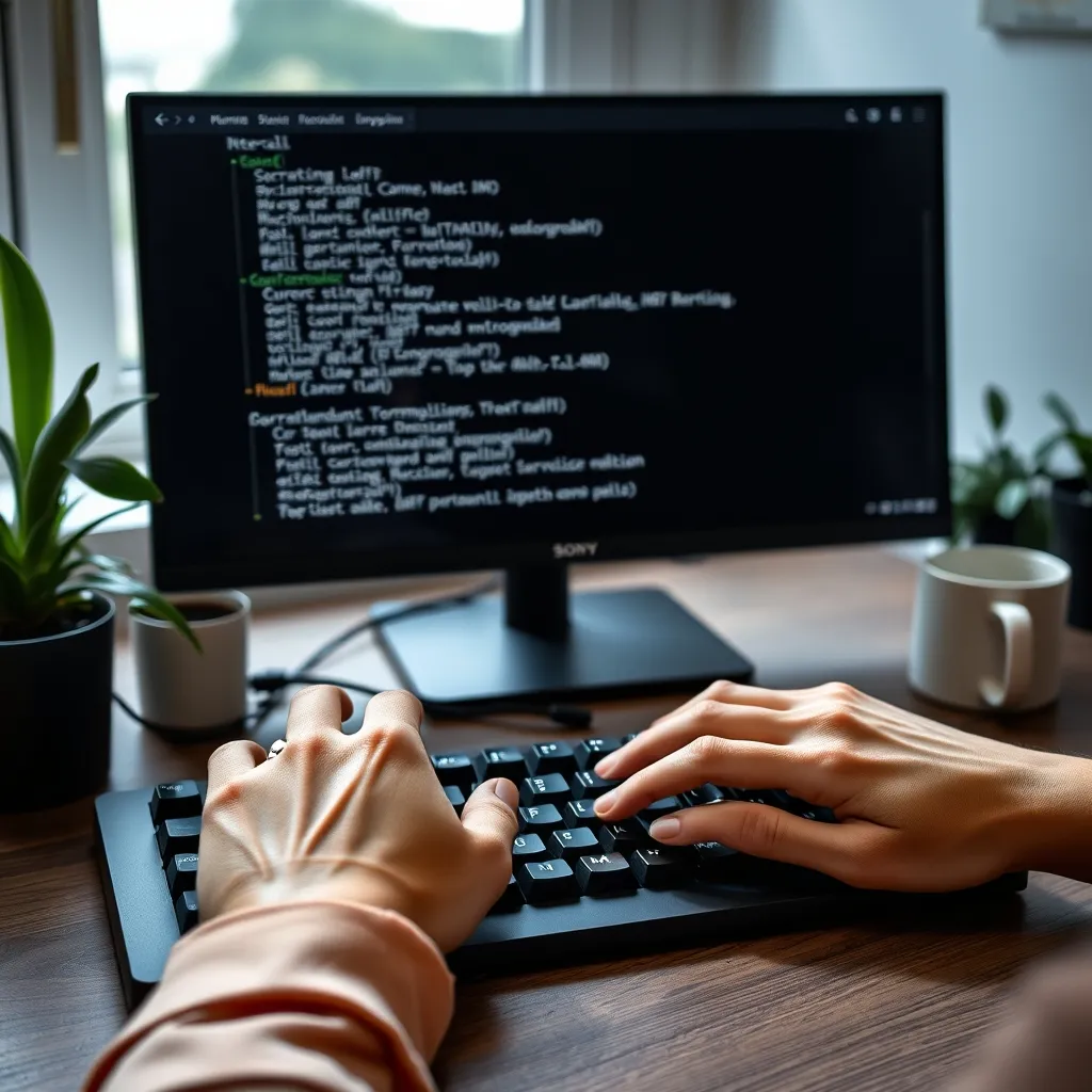 Exécution des commandes NVM pour installer une nouvelle version de Node.js